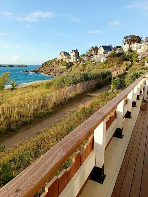 Villa Vue Sur Mer Panoramique, Acces Direct Plage Saint-Malo France
