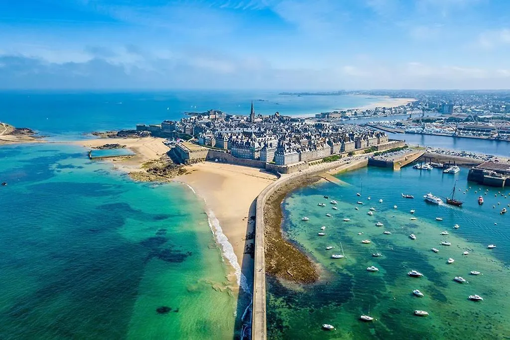 Vue Sur Mer Panoramique, Acces Direct Plage Saint-Malo France